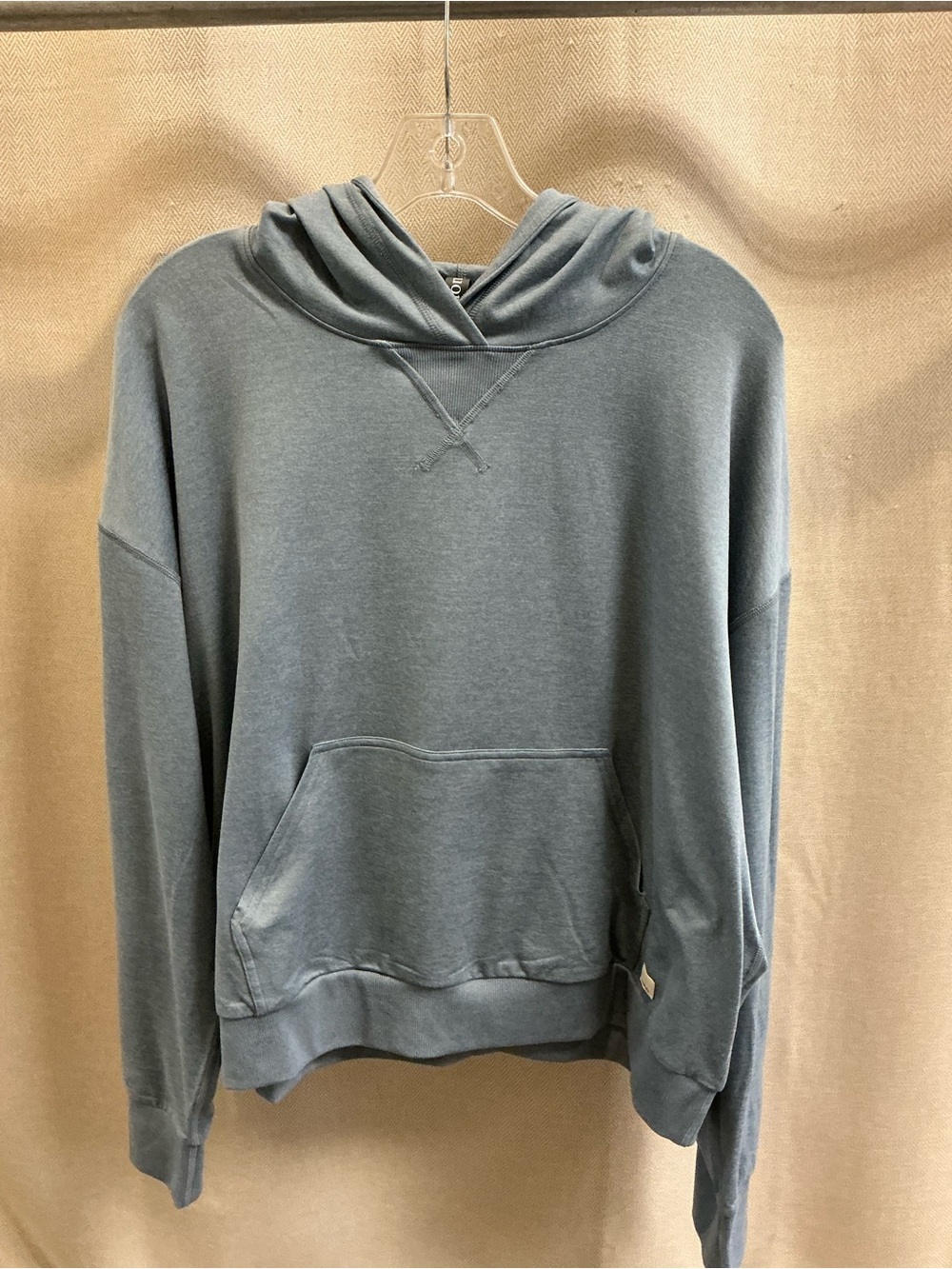 Vuori Halo Modern Pullover Hoodie Sea Glass Heather